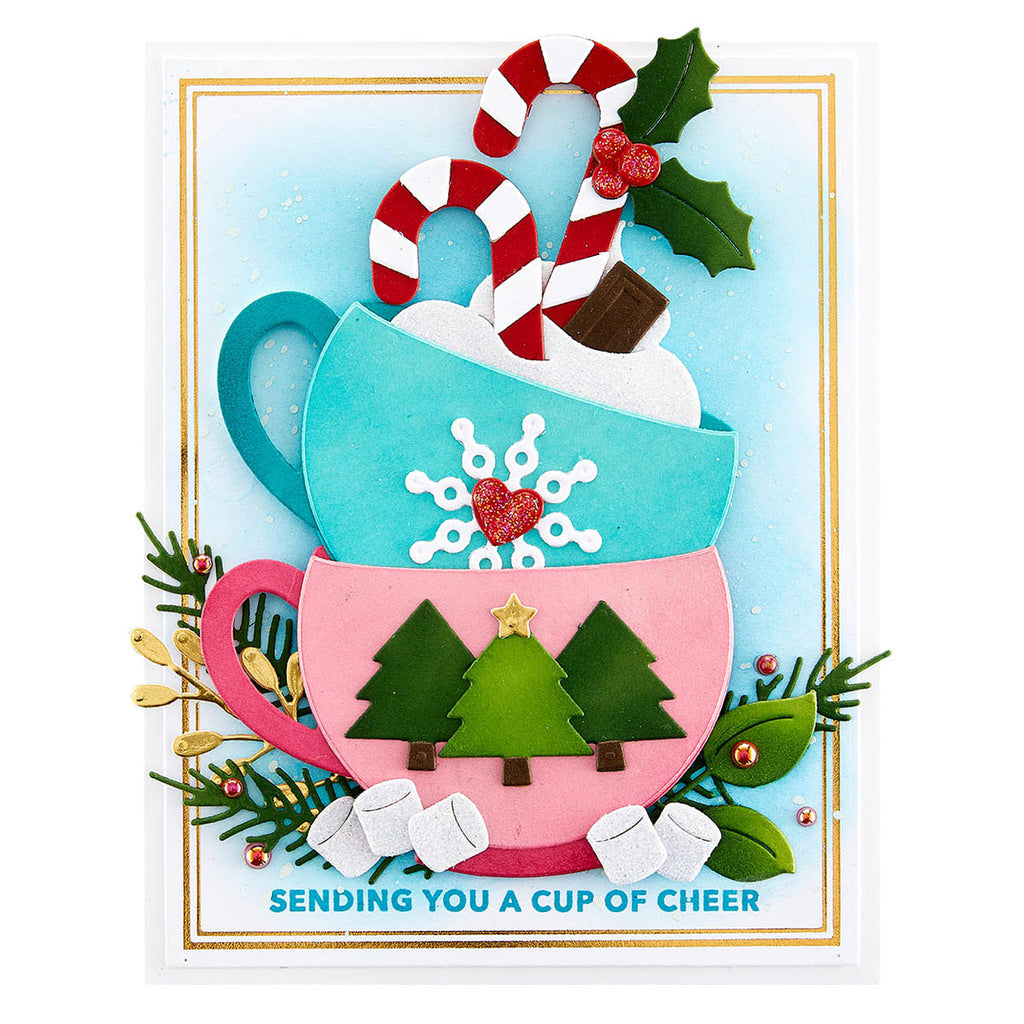 s4-1311 Spellbinders Merry Mug Creations Etched Dies cup of cheer | color-code:ALT01
