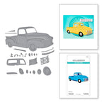 Spellbinders Timeless Truck Etched Dies s4-1446