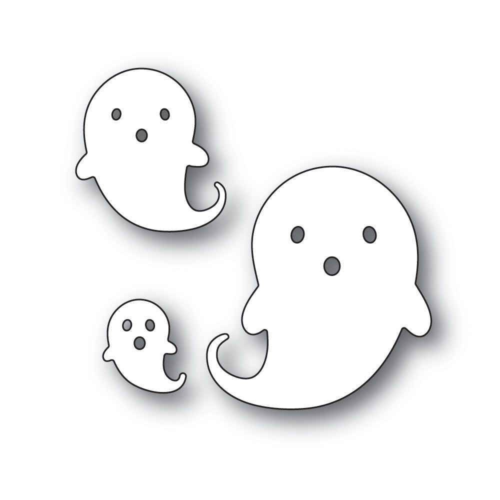 Simon Says Stamp Friendly Ghosts Wafer Dies S497