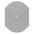 s5-613 Spellbinders Mirrored Arch Labels Etched Dies