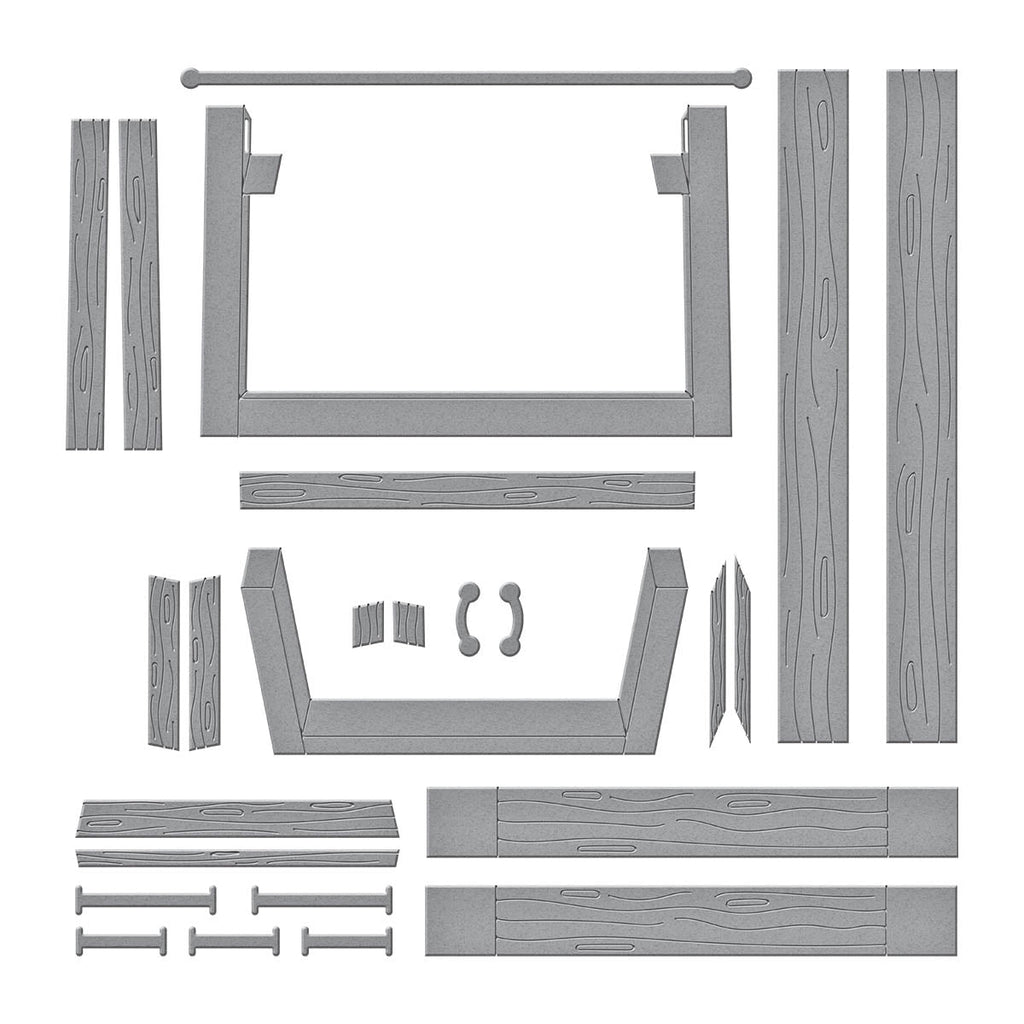 Spellbinders Propagation Garden Frames Etched Dies s5-622