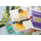 Simon Says Stamp Embossing Folder And Cutting Die Brilliant Coneflower sfd355 Stamptember Thankful Card | color-code:ALT01