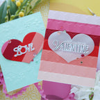 Simon Says Stamp Always and Forever Companions Wafer Dies 1246sdc To Be Loved Valentine's Day Cards | color-code:ALT03