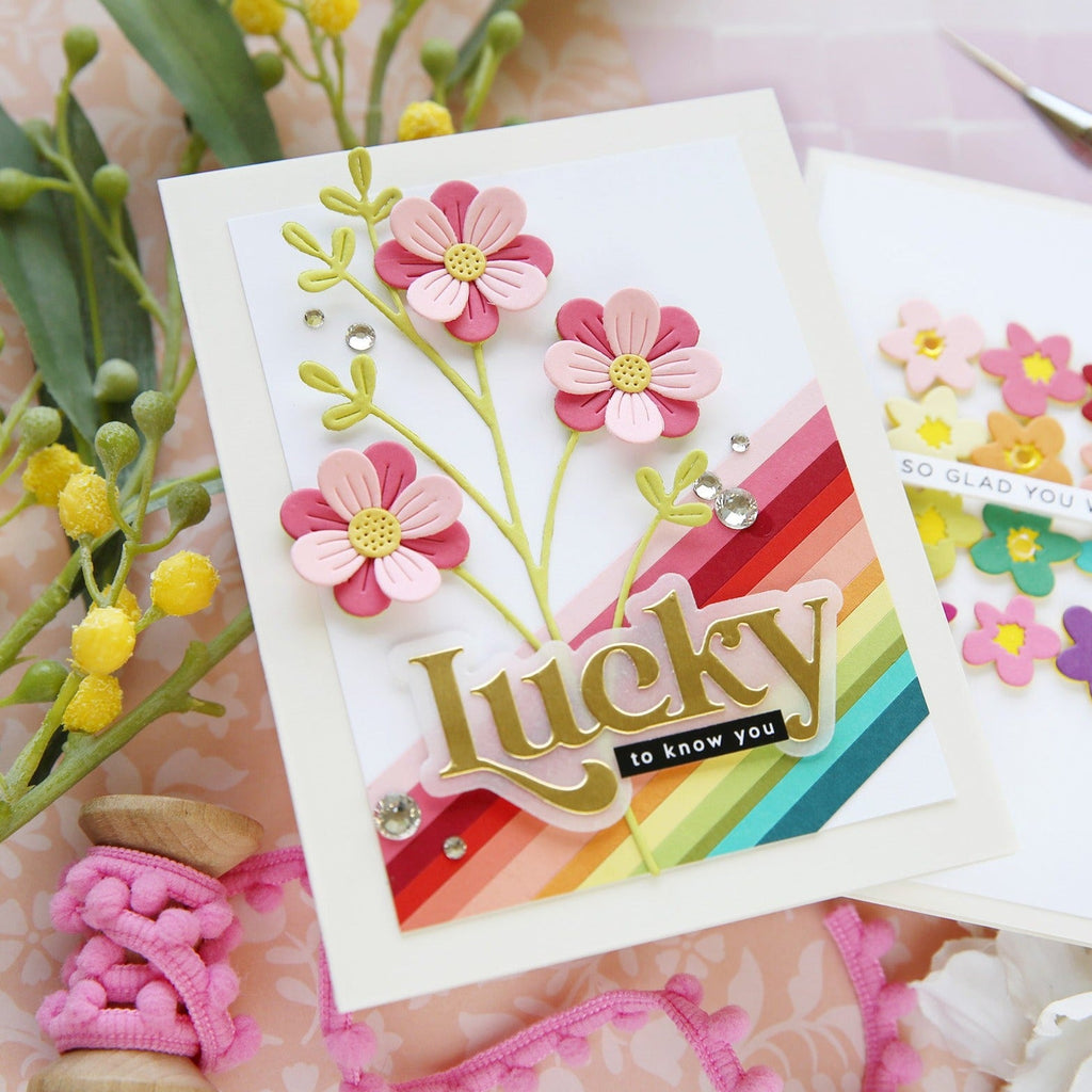 Simon Says Stamp Fancy Lucky Wafer Dies 1025sd Splendor Lucky Card | color-code:ALT01