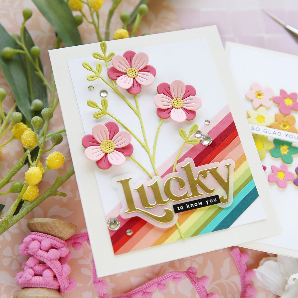 Simon Says Stamp Sentiment Strips Reverse Lucky 1003sg Splendor Lucky Card | color-code:ALT01