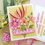 Simon Says Stamp Spiky Flowers Wafer Dies 1142md Stamptember Thanks Card | color-code:ALT01