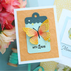 Simon Says Stamp Exquisite Butterfly Wafer Dies s999 You Are My Favorite With Love Card | color-code:ALT01