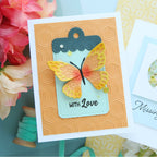 Simon Says Stamp Scalloped Floral Tag Wafer Dies s1022 You Are My Favorite With Love Card | color-code:ALT01