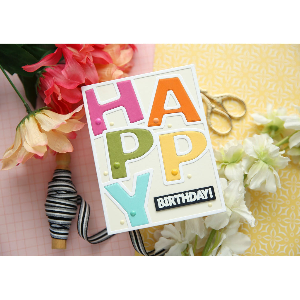 Simon Says Stamps and Dies Happy Duo set990h Moments in Time Birthday Card | color-code:ALT01