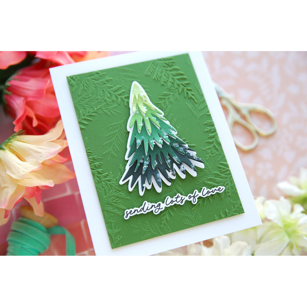 Simon Says Stamp Brushed Pine Wafer Dies 1569sd Heart to Heart