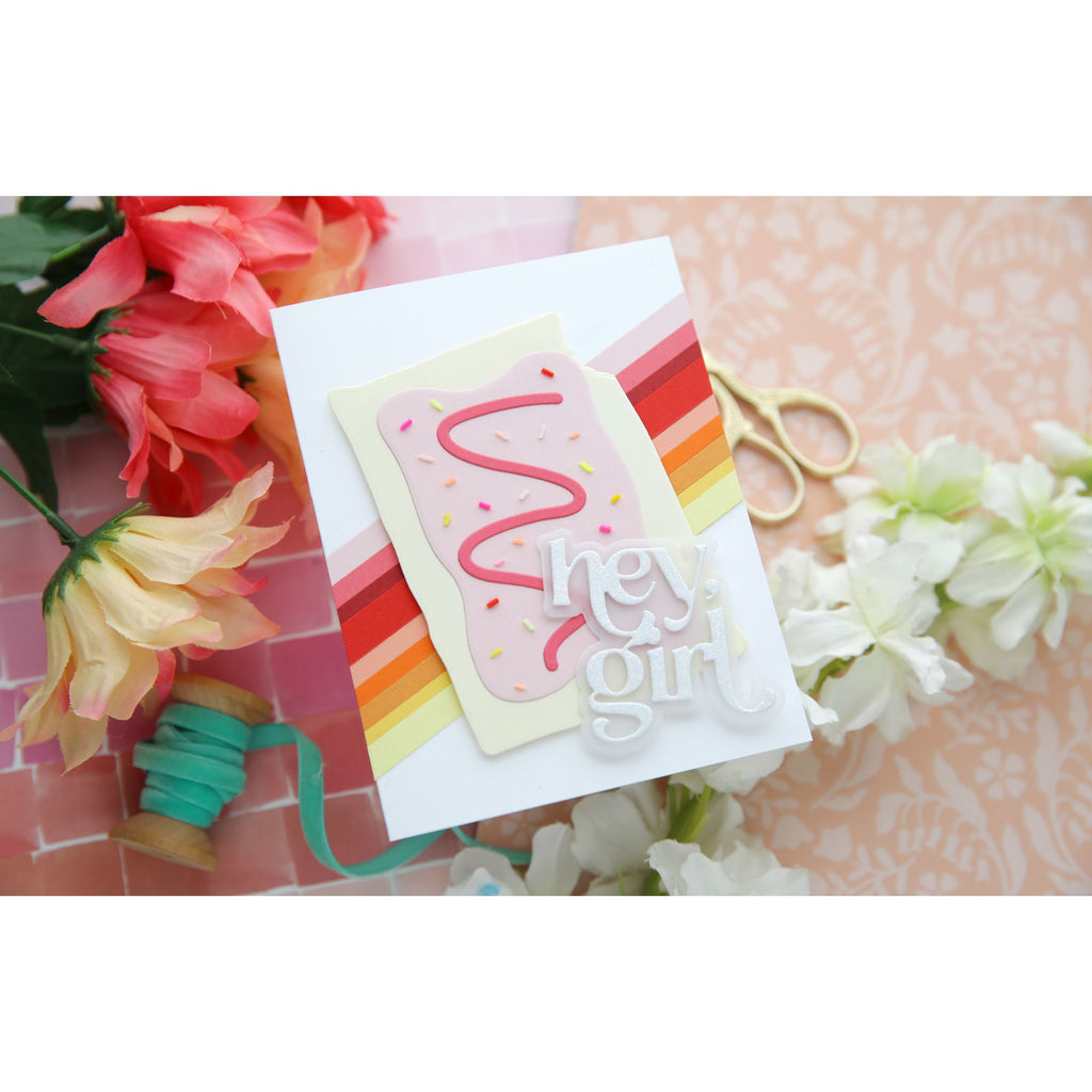 Simon Says Stamp Fancy Hey Girl Wafter Dies 1545sd Heart to Heart
