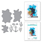 Spellbinders Underwater Tunnel Etched Dies s6-235 product image