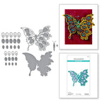 Spellbinders Peacock Butterfly Etched Dies s6-238