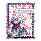 Spellbinders Simon Hurley Sketched Santas Coordinating Etched Dies s6-241 secret santa