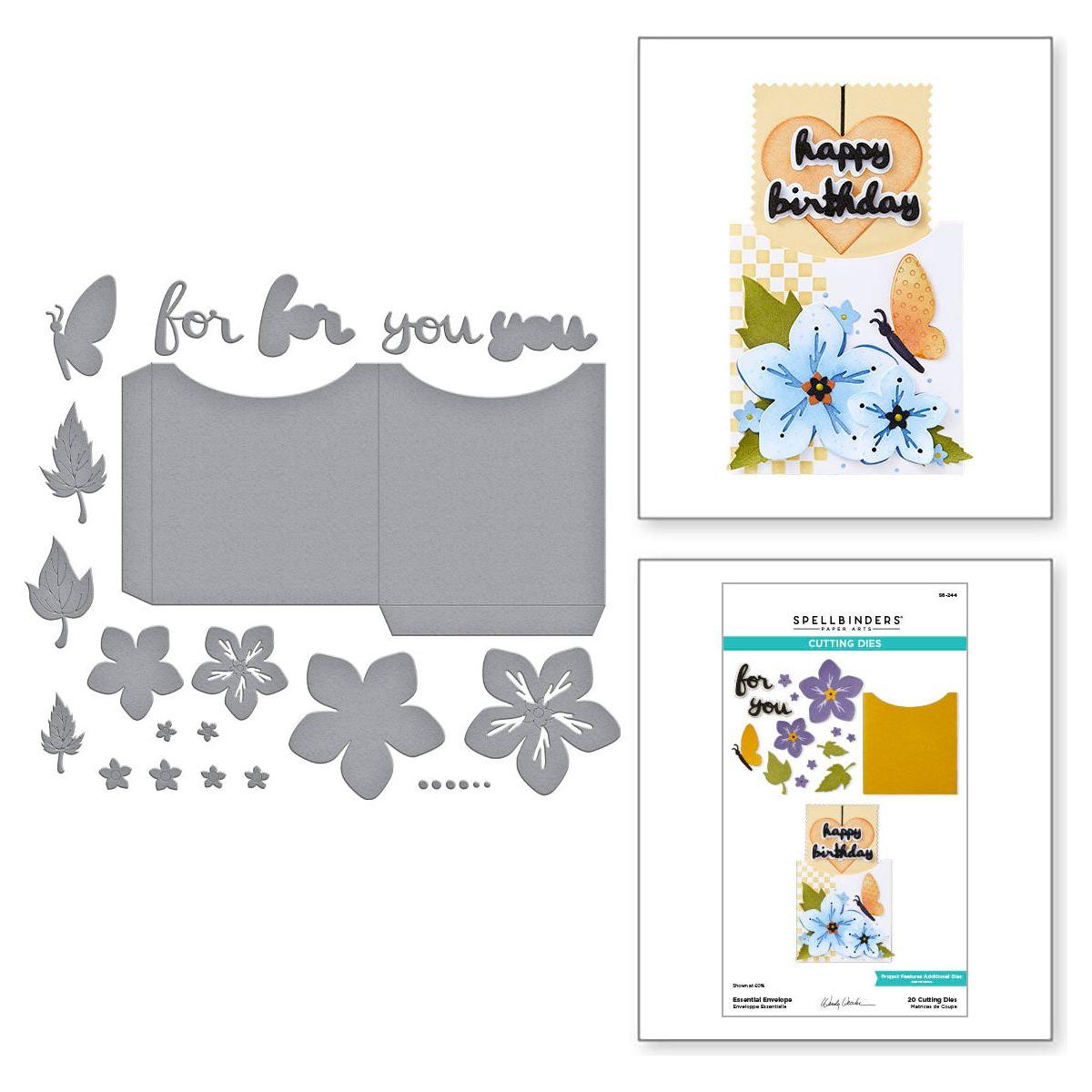 Spellbinders Essential Envelope Die Set s6-244