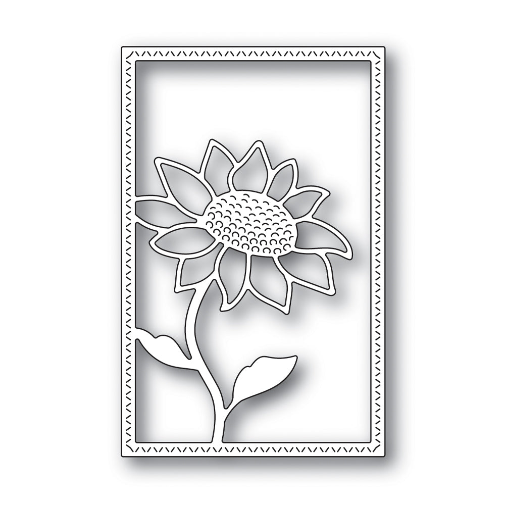 Simon Says Stamp Sunflower Frame Wafer Die s666