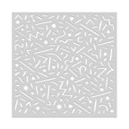 Hero Arts Dancing Lines Stencil sa280