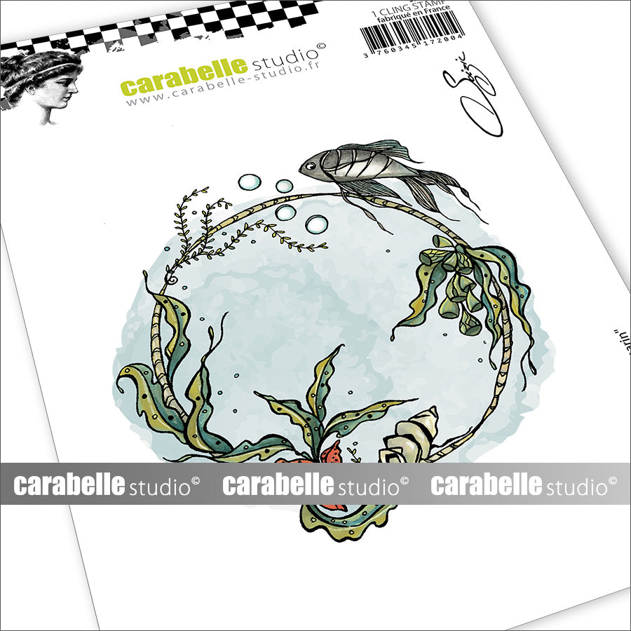 Carabelle Studio Cercle Marin A6 Cling Stamp sa60655