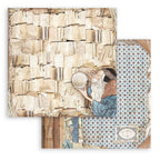 Stamperia Vintage Library 12 x 12 Paper sbbl132 page 9