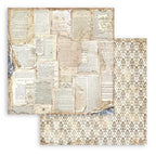 Stamperia Vintage Library Maxi Background 12 x 12 Paper sbbl133 page 12