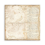 Stamperia Vintage Library Maxi Background 12 x 12 Paper sbbl133 page 13