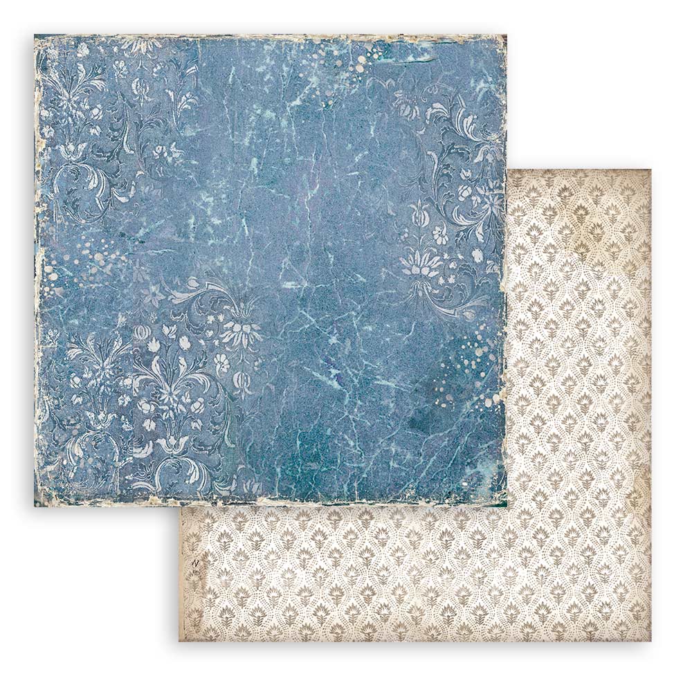 Stamperia Vintage Library Maxi Background 12 x 12 Paper sbbl133 page 4