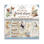 Stamperia Create Happiness Secret Diary 12x12 Paper sbbl152
