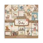Stamperia Baby 12x12 Mini Paper Pad sbbm001