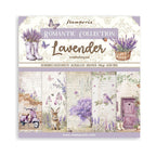 Stamperia Romantic Lavender 8x8 Paper sbbs108