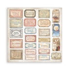 Stamperia Vintage Library 6 x 6 Paper sbbs80 page 1