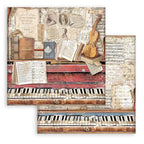 Stamperia Vintage Library 6 x 6 Paper sbbs80 page 6