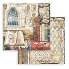 Stamperia Vintage Library 6 x 6 Paper sbbs80 page 7