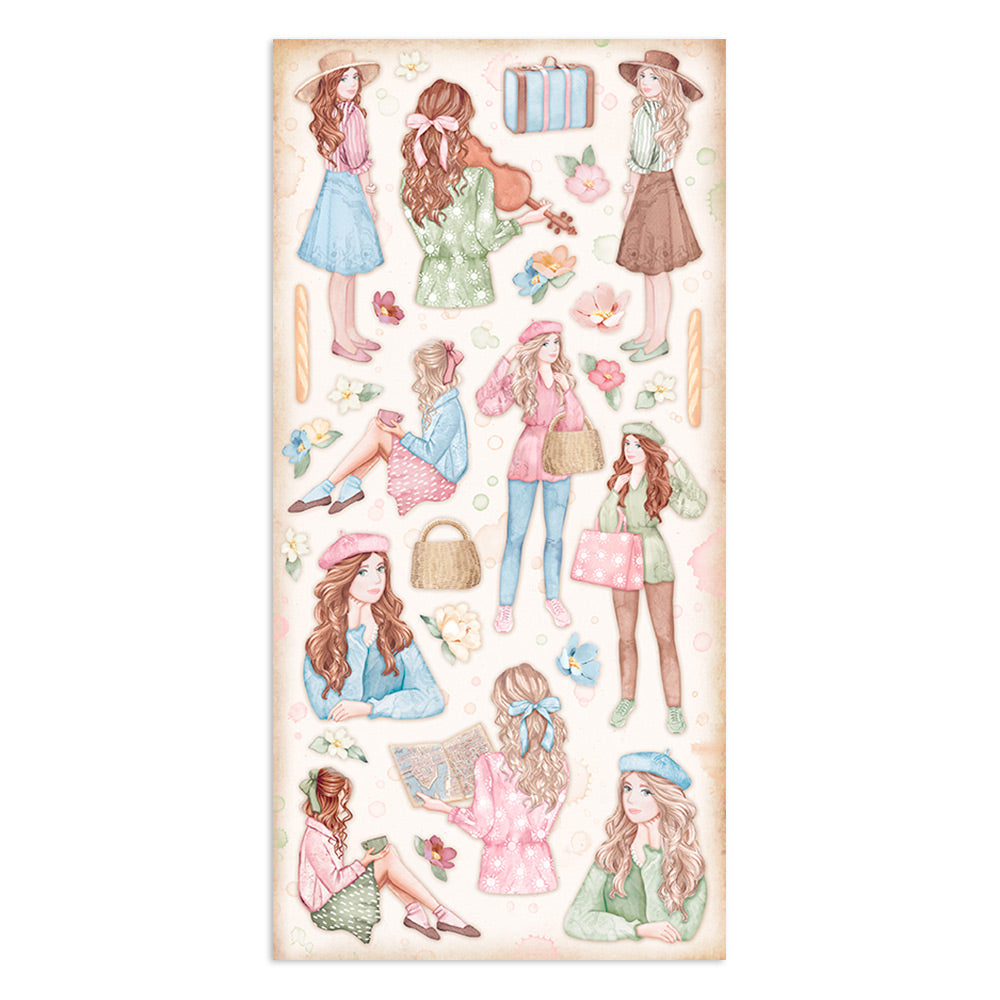Stamperia Create Happiness Oh La La Collectables sbbv23 page 3