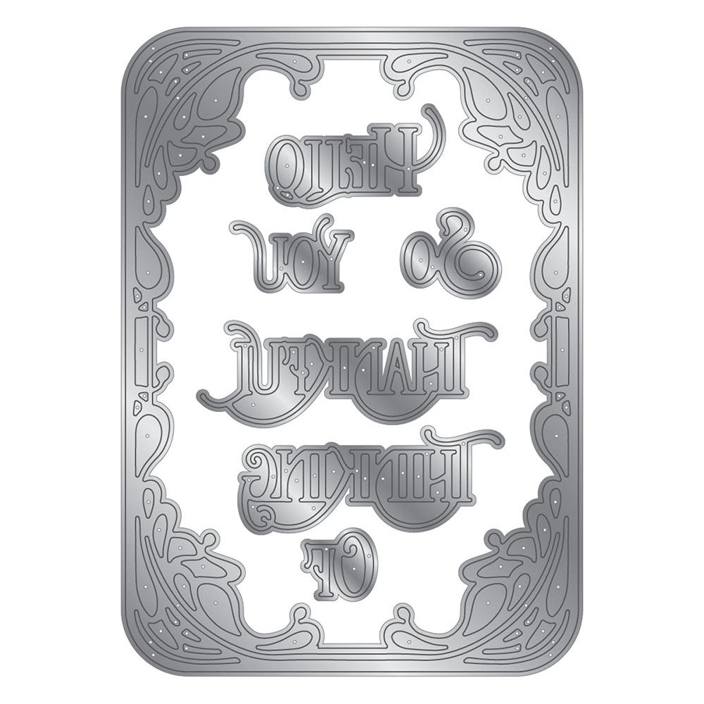 Crafter's Companion Art Nouveau Frame Metal Dies sd-itf-bf-md-anf Detailed Product View