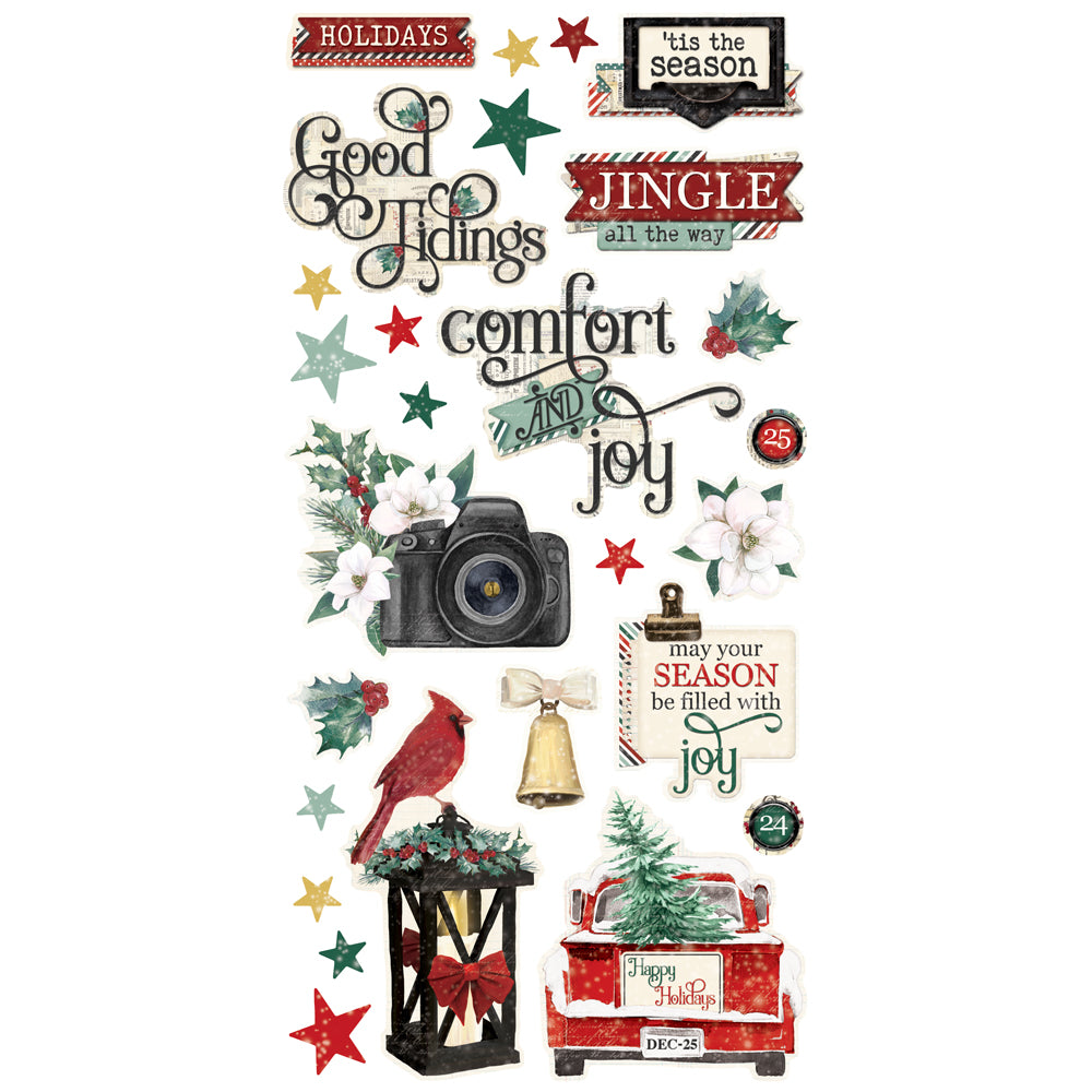 Simple Stories 'Tis The Season Card Kit 20736 Christmas Sentiments