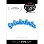 PhotoPlay Falalalala Large Phrase And Shadow Dies sis4184