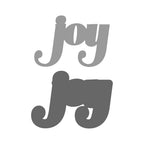 PhotoPlay Joy Large Word And Shadow Dies sis4186 Detailed Product View