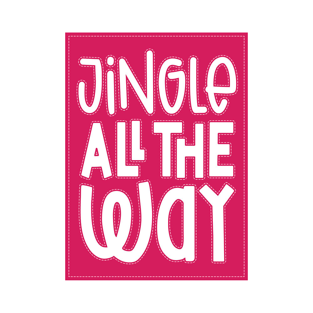 PhotoPlay Jingle All The Way Inlay Coverplate Die sis4192 Detailed Product View