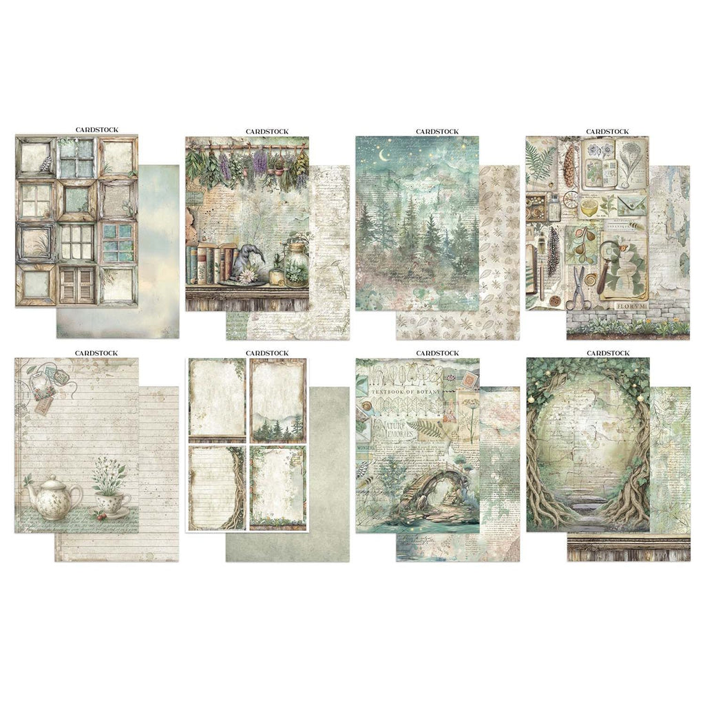 Stamperia Herbarium Silvae Junk Journal sbjk09