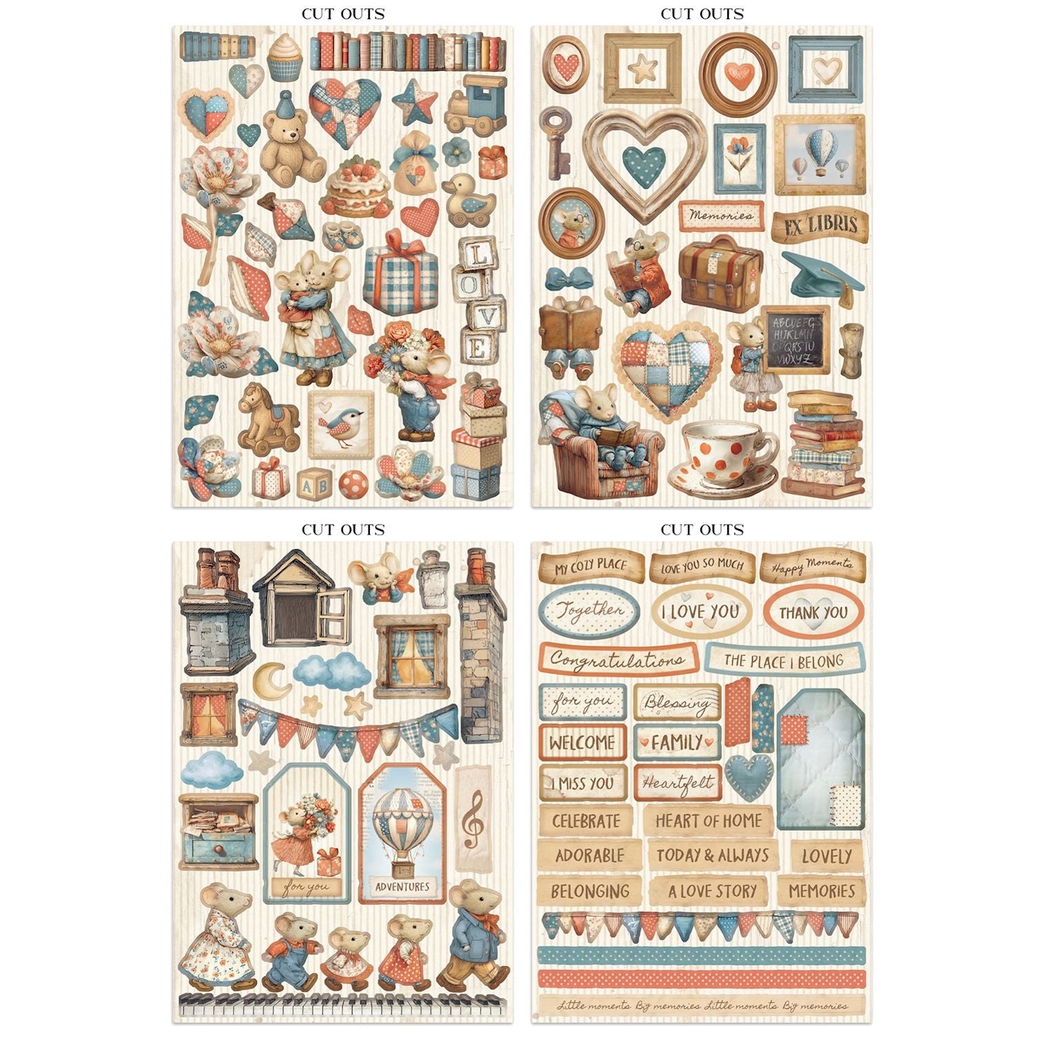 Stamperia Family Junk Journal sbjk11