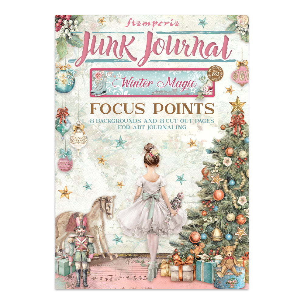 Stamperia Winter Magic Journal Focus Points sbjks04