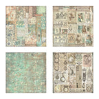 Stamperia Brocante Antiques Fabric Sheets sbplt24 sheets