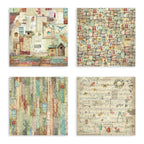 Stamperia Garden 12x12 Fabric Sheets sbplt27 sheets