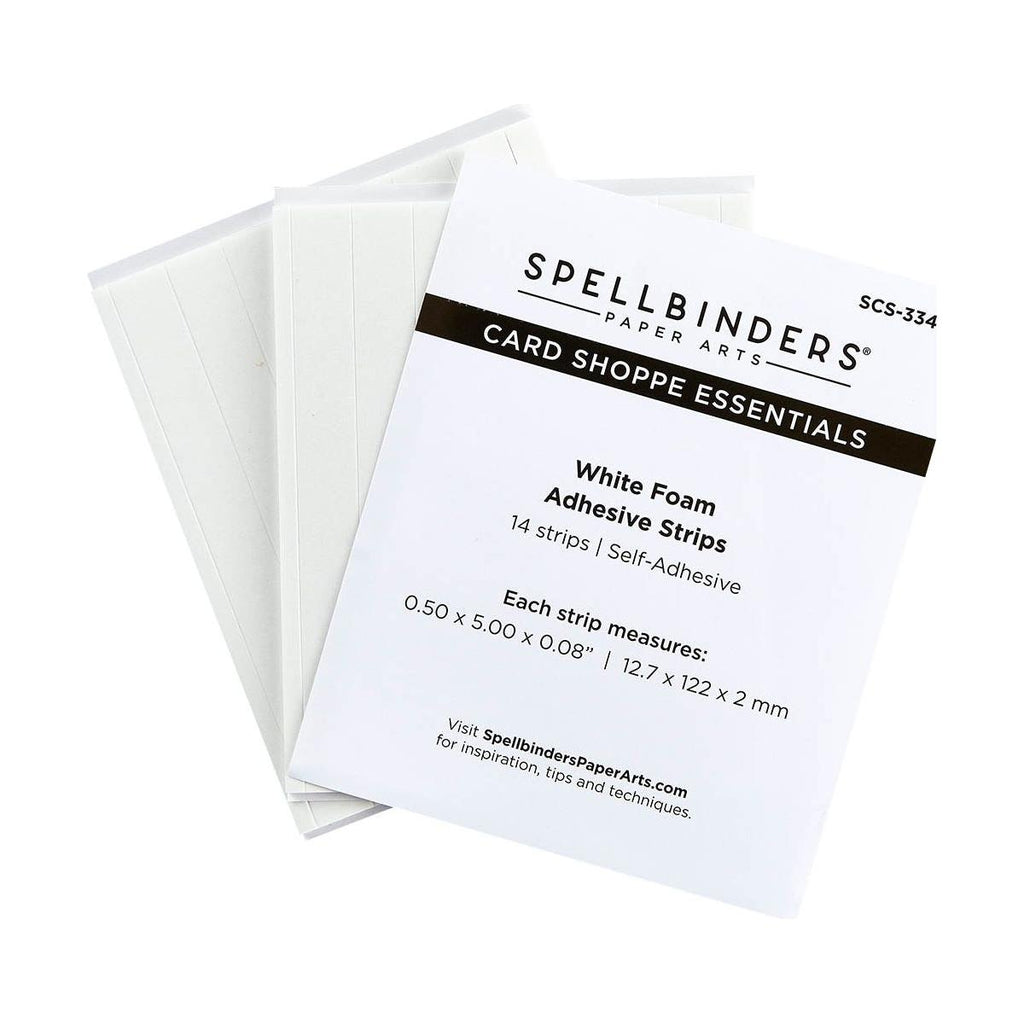 Spellbinders White Foam Adhesive Strips scs-334