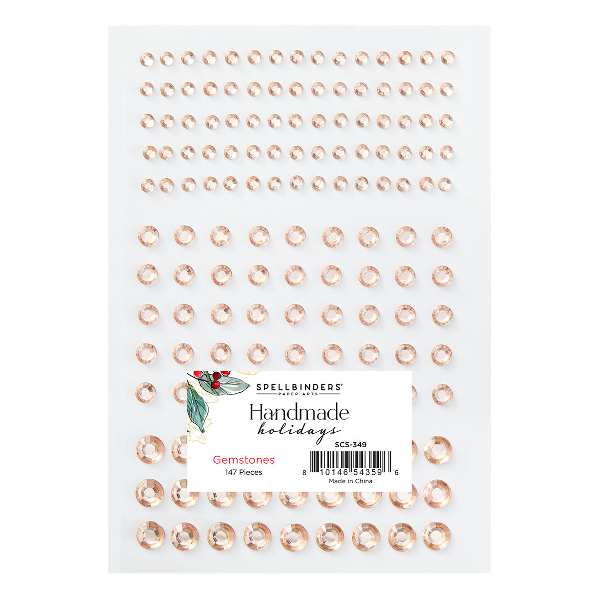 Spellbinders Handmade Holidays Gemstones scs-349