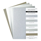 Spellbinders Silver Assortment Treasured Cardstock Pack scsp-002