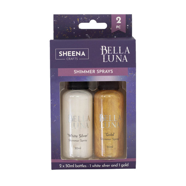 Crafter's Companion Bella Luna Shimmer Sprays sd-bl-shsp