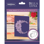 Crafter's Companion Floral Crescent Stamp And Die Set sd-bl-std-flcr