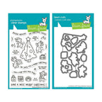 Lawn Fawn Cheesy Christmas Stamps and Dies Set