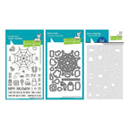 Lawn Fawn Sweet Spiders Stamps Dies Coloring Stencil Set
